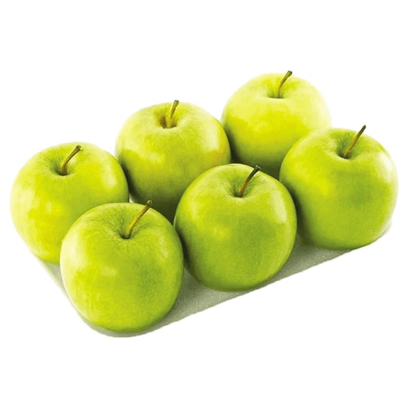 MANZANA VERDE BANDEJA X 6 UND